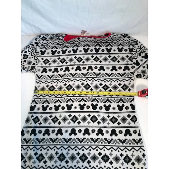Disney Mickey Mouse Fleece Night Gown Lounge Dress - Picture 6 of 9